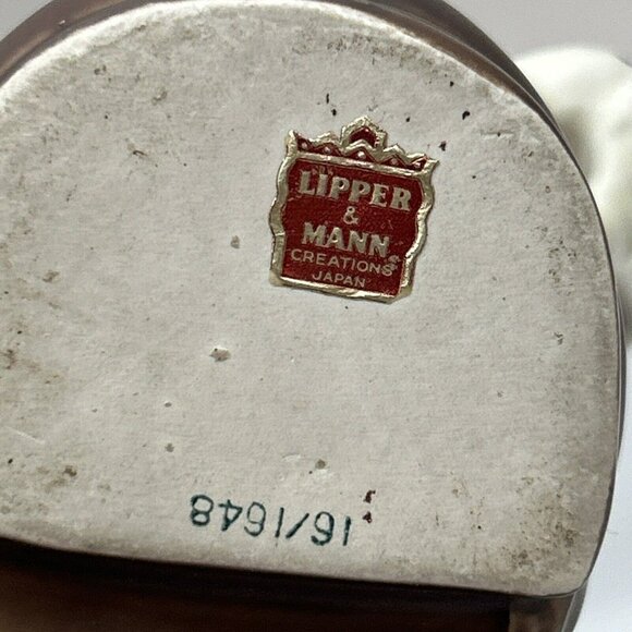 Vtg Lipper and Mann Porcelian Playful Dalmatian‎ Puppy/Dog  in Boot Firehouse - Picture 7 of 13